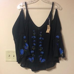 American Eagle, off the shoulder blouse